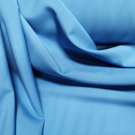 Tkanina poliestrowa - niebieski (gramatura 160g) 0,1mb