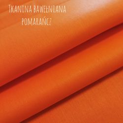 Bawełna - Pomarańczowy 0,1 mb