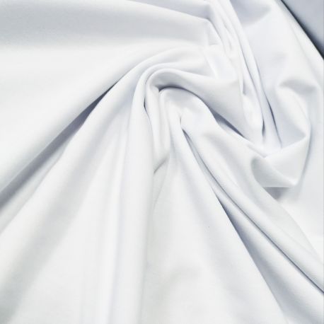 Jersey jednokolorwy 0,1 mb - biały