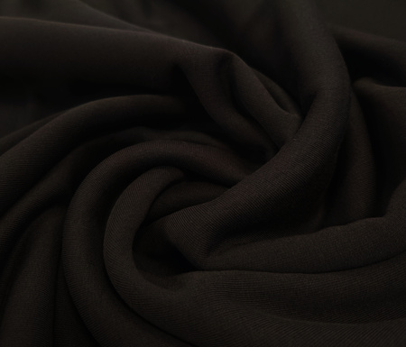 Dzianina bawełniana "dresówka" drapana (czarny) DD05