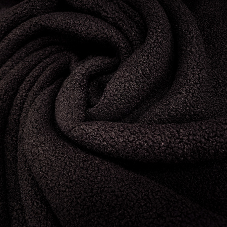 Tkanina dekoracyjna BUKLA czarny