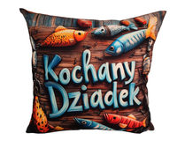 Poduszka dekoracyjna 45x45cm Dzień Babci i Dziadka wersja 1