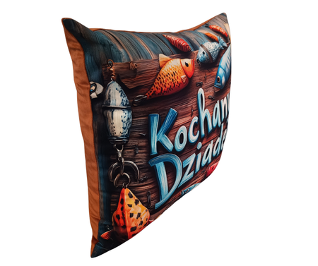 Poduszka dekoracyjna 45x45cm Dzień Babci i Dziadka wersja 1