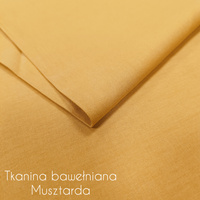 Tkanina bawełniana musztarda b5.009