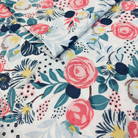 Tkanina bawełniana kwiaty B1.023