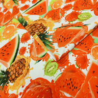 Jersey drukowany - arbuzy (D015)