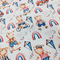 Tkanina bawełniana wzór dziecięcy B2.020