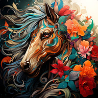 Panel dekoracyjny welur 48x48 PW068