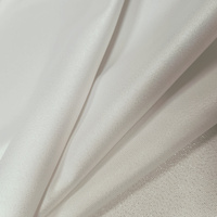 Tkanina obrusowa biała z drobinkami srebra, plamoodporna PO004