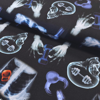 Dzianina bawełniana rentgen DD015