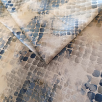 Jersey drukowany - kosteczki (D018)