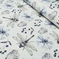 Dzianina bawełniana ważka DD012