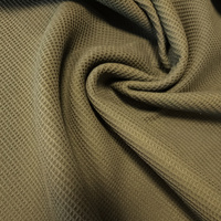 Tkanina wafel drobny khaki WA02