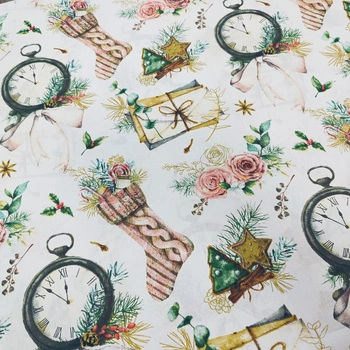 Tkanina bawełniana Boże Narodzenie b4.023