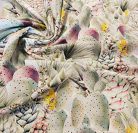 Dzianina bawełniana kaktus DD018