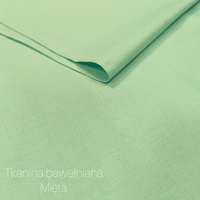 Tkanina bawełniana mięta b5.017