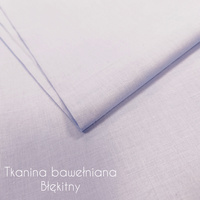 Tkanina bawełniana błękit b5.001