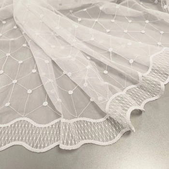 Tkanina firanowa "geometria" (F07)