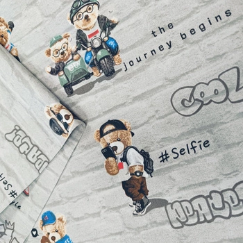 Tkanina bawełniana wzór dziecięcy B2.018