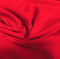 Dzianina bawełniana "dresówka" (czerwony)