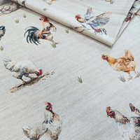 Tkanina dekoracyjna Milas w kury